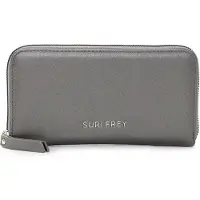 Suri Frey Geldbörse Tiffany Zip Around Wallet Darksilver grau