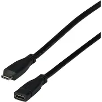 EFB Elektronik EBUSBC-USBC10GE.0,2, 0,2 m, USB C, USB C, USB 3.2 Gen 2 (3.1 Gen 2), 10 Gbit/s, Schwarz