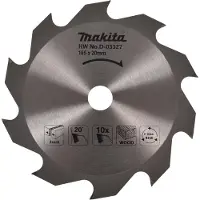 Makita D-03327 Standard-Kreissägeblatt TCT 165 x 20 mm 10T Holz