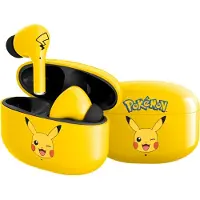 OTL TECHNOLOGIES Auricolari Wireless TWS Pikachu Giallo Bluetooth 5.1 con Custodia