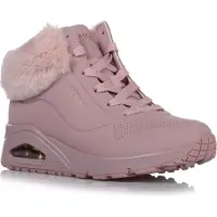 SKECHERS Warmfutter UNO-FALL, Textil, Rot, Kinder