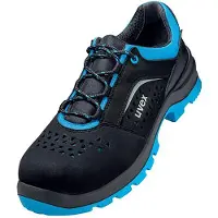 Uvex Sicherheitshalbschuh 2 Xenova 9554 S1 FO SR W10 Gr. 38 schwarz/blau