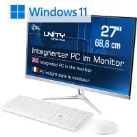 CSL-Computer All-in-One-PC CSL Unity F27W-ALS / 256 GB / 8 GB RAM / Win 11 Home