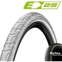 Continental 42-622 RIDE City, E-25, Draht, Reflex grau