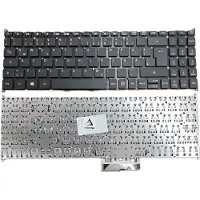 T-ProTek DEUTSCHE-Tastatur Schwarz Ohne Rahmen kompatibel für Acer Swift 3 SF315-52G-54AU