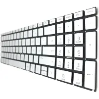 T-ProTek DEUTSCHE - Tastatur Keyboard Silber Beleuchtung kompatibel für HP Pavilion 15-eg0776ng (5A5N7EA)