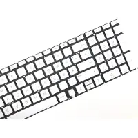 T-ProTek DEUTSCHE - Tastatur Keyboard Silber kompatibel für HP Envy x360 15-dr1100