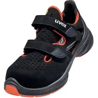 Uvex unisex S1 Sicherheitssandalen 68488 schwarz Größe 52