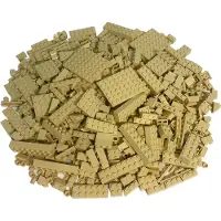 LEGO Steine Sondersteine Gemischt Hellbeige NEU! Menge 200x – Jede Mischung individuell zusammengestellt