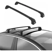 TURTLE DACHTRÄGER AIR-3 , Schwarz LAND ROVER RANGE ROVER VOGUE (L322)