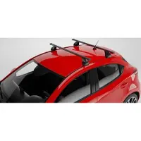 VDP Dachträger OMEGA schwarz kompatibel mit für Mercedes A (W176) 5 Türer 13-18