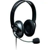 MS-Tech PC headset black/silver w/mic***
