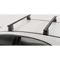 VDP Dachträger Delta schwarz kompatibel mit Fiat Multipla II (5 Türer) 2004-2010