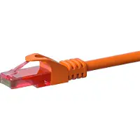 Dsit CAT6 Netzwerkkabel, U/UTP, 50 Meter, Orange, 100% Kupfer