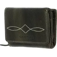Chiemsee Leder Geldbörse Leather Wallet Green dunkelgrün