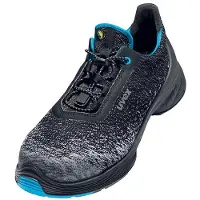 Uvex 1 G2 Sicherheitsschuh S1P Halbschuh schwarz/blau 44