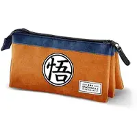 KARACTERMANIA Dragon Ball Symbol Triple Mäppchen Orange Mann Orange One Size