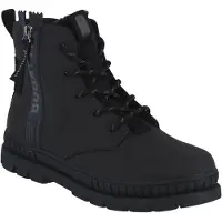 Bugatti Herrenschuhe Schnürstiefel Schwarz Freizeit