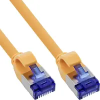 InLine 74925Y, 25 m, Cat6a, S/FTP (S-STP), RJ-45, RJ-45, Gelb