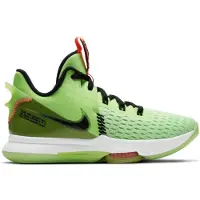 Nike Air Max LeBron James Witness V Indoor Basketballschuhe Hallenschuhe Sneaker neon/schwarz CQ9380-300, Schuhgröße:45 EU
