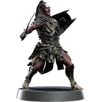 Weta Workshop The Lord Of The Rings Figures Of Fandom Pvc Lurtz 25 Cm Figur Schwarz Schwarz One Size