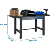 Simonwork (bancos De Trabajo) Bt6 Box Werkbank 830x1200x730 Mm