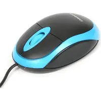 Omega OM06VBL, Beidhändig, Optisch, USB Typ-A, 800 DPI, Schwarz, Gelb