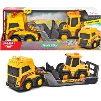 Dickie Toys Volvo Lkw Mit Bagger Licht Und Sound 32 Cm