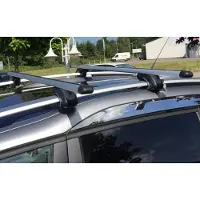 VDP Alu Relingträger XL135 kompatibel mit für Mercedes GLK ab 08 bis abschliessbar