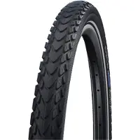 Schwalbe Marathon Mondial, 28", Stadt / Trekking, Straße, Tubeless-Ready-Reifen, Klappbarer Wulst, Schwarz, 45 - 80 Psi