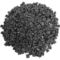 LEGO 1x1 Platten Bauplatten Dunkelgrau - 3024 NEU! Menge 250x