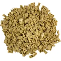 LEGO 1x2 Platten Bauplatten Hellbeige - 3023 NEU! Menge 100x