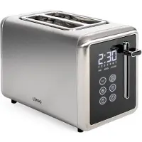 Livoo 2-scheiben-toaster, 850 w, metallicgrau DOD205