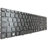 T-ProTek DE - Tastatur mit Beleuchtung ohne Rahmen kompatibel für Acer Aspire M3-581TG-52464G52Mnkk