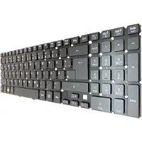 T-ProTek DE - Tastatur mit Beleuchtung ohne Rahmen kompatibel für Acer Aspire M5-581TG-53334G52Mass