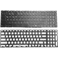 T-ProTek DEUTSCHE-Tastatur Keyboard Schwarz kompatibel für MSI GP75 Leopard 9SD-1063