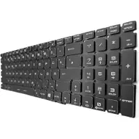 T-ProTek DEUTSCHE - Tastatur Keyboard Schwarz kompatibel für MSI GT72 2QE32SR311BW