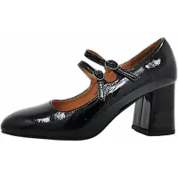 Post Xchange Wrinkle Damen Pumps in Schwarz, Größe 39