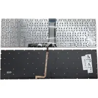 T-ProTek DEUTSCHE-Tastatur Keyboard Schwarz kompatibel für MSI GP75 Leopard 9SDK MS-17E7