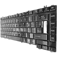 T-ProTek DE - Schwarz Glänzend Tastatur Keyboard kompatibel für Toshiba Satellite Pro L300