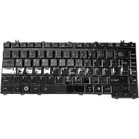 T-ProTek DE - Schwarz Glänzend Tastatur Keyboard kompatibel für Toshiba Satellite L200, L200D