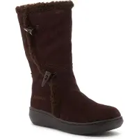 Rocket dog - Damen Winterstiefel "Slope", Wildleder (Schokoladenbraun)