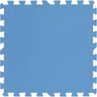 Bestlivings Bodenschutzmatte 50x50cm 16er-Pack Blau, 4m² Unterlegmatte mit Stecksystem, rutschfest, isolierend für Pool, Planschbecken, Fitness & Waschmaschine