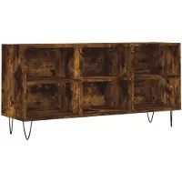 vidaXL TV-Schrank Räuchereiche 103,5x30x50 cm Holzwerkstoff