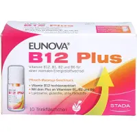 STADA B12 Plus Trinkfläschchen 10x8 ml Lösung zum Einnehmen