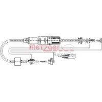 METZGER 10.3442 Kupplungsseil Seilzug für VW Polo Schrägheck (6N1) 1025/780mm