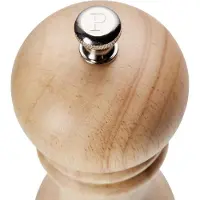 WAS Germany Germany Pfeffermühle natur lackiert, 15 cm, Holz, Classic Mill