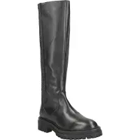 Geox Stiefel IRIDEA, Glattleder, Schwarz, Damen