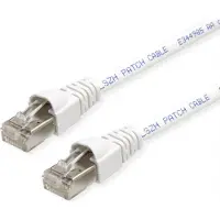 Telegärtner Patchkabel S/FTP, Cat.6A, LSOH, weiß, 20 m