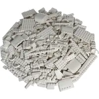 LEGO Steine Sondersteine Gemischt Weiß NEU! Menge 1000x – Jede Mischung individuell zusammengestellt
